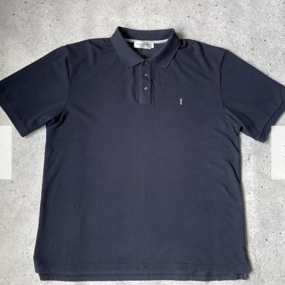 Yves Saint Laurent Other - Yves Saint Laurent polo xxl navy blue gently used